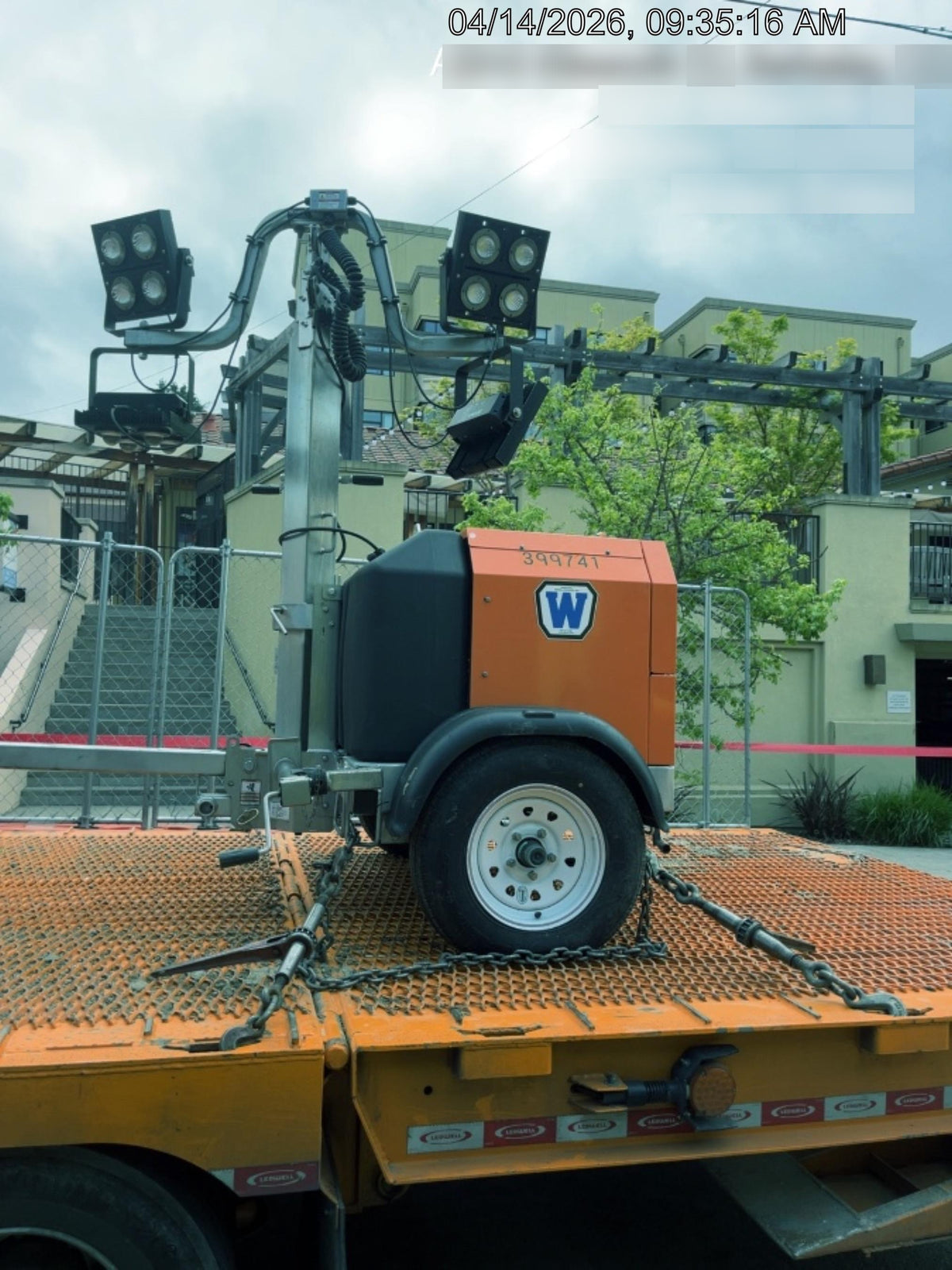 2024 Wanco WLTT-4MM4K Diesel, Deep Sea Controller, Shore Power Plug, Auto Start, (4) 350W LED Floodlights, 4kW Generator, 60 Gal Fuel Tank, 2" Ball, T3