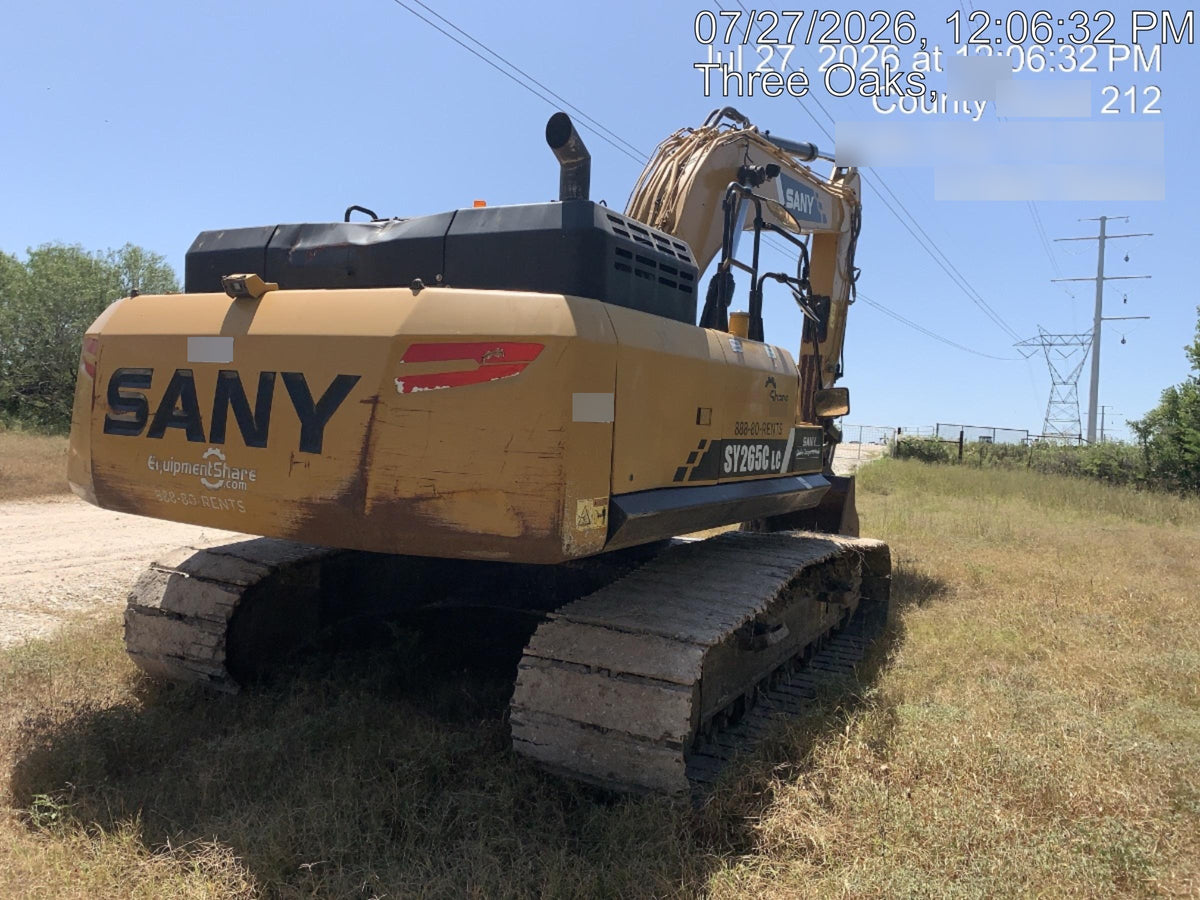 2018 SANY SY265C LC