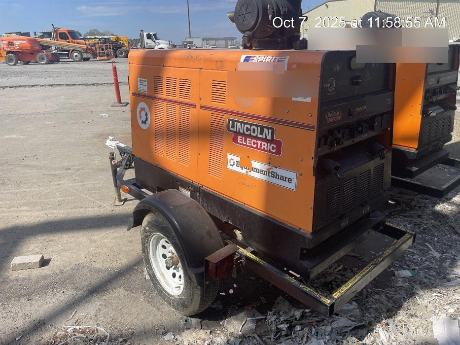 2021 Lincoln Electric Vantage 549X Ready Pak 3, ORANGE (includes trailer, cable rack, fender light kit)