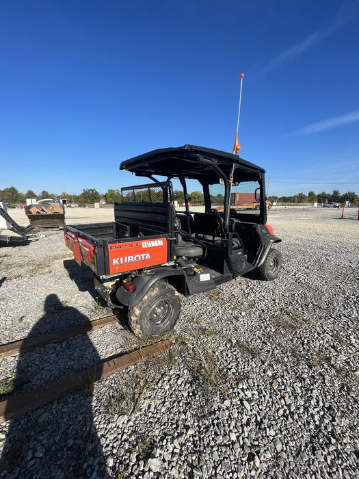 Kubota RTV-X1140W-H 4WD, LED Strobe, Windshield Acrylic Clear, Plastic Canopy, Wire Harness Kit, Backup Alarm