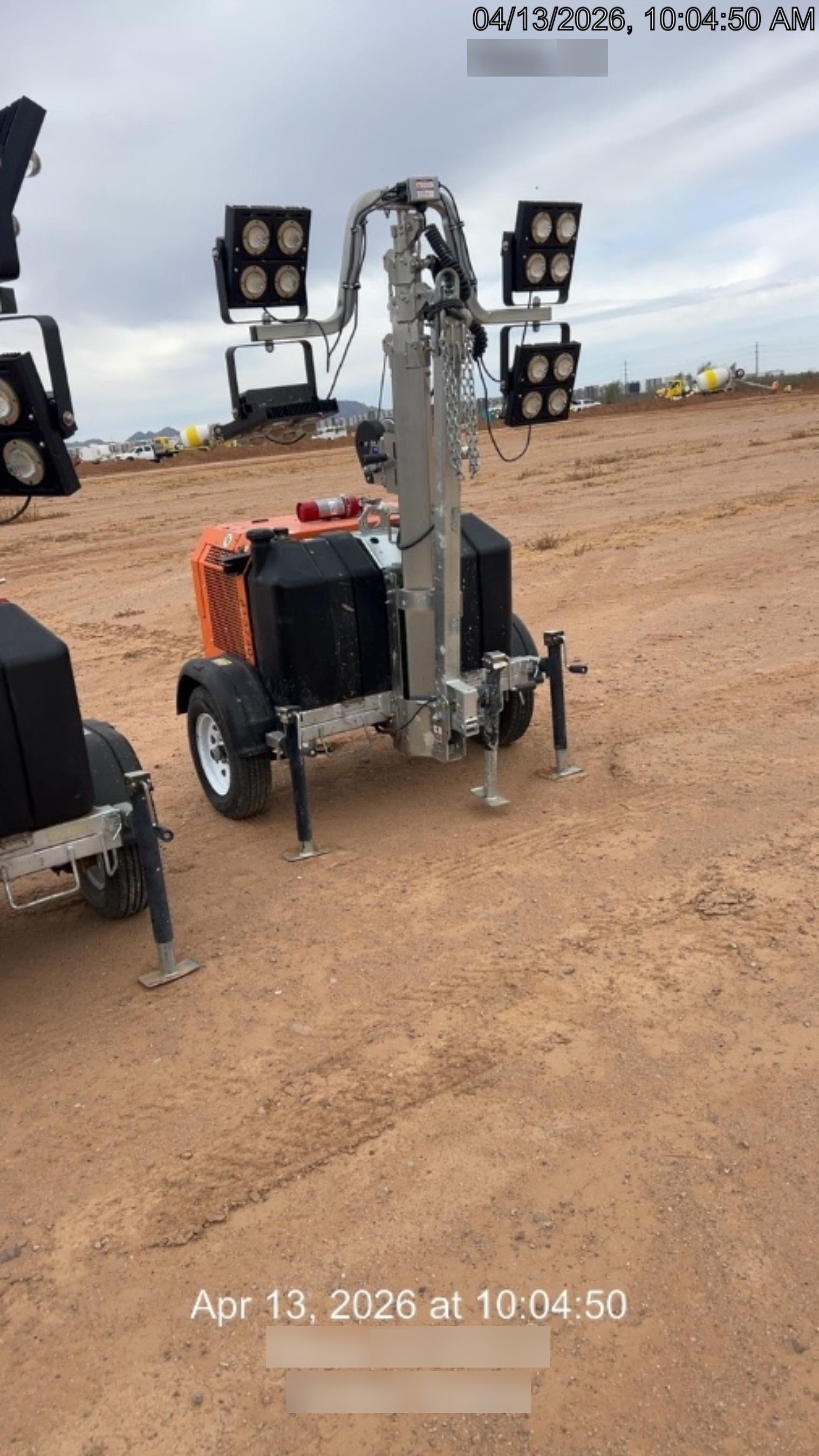 2024 Wanco WLTT-4MM4K Diesel, Deep Sea Controller, Shore Power Plug, Auto Start, (4) 350W LED Floodlights, 4kW Generator, 60 Gal Fuel Tank, 2" Ball, T3