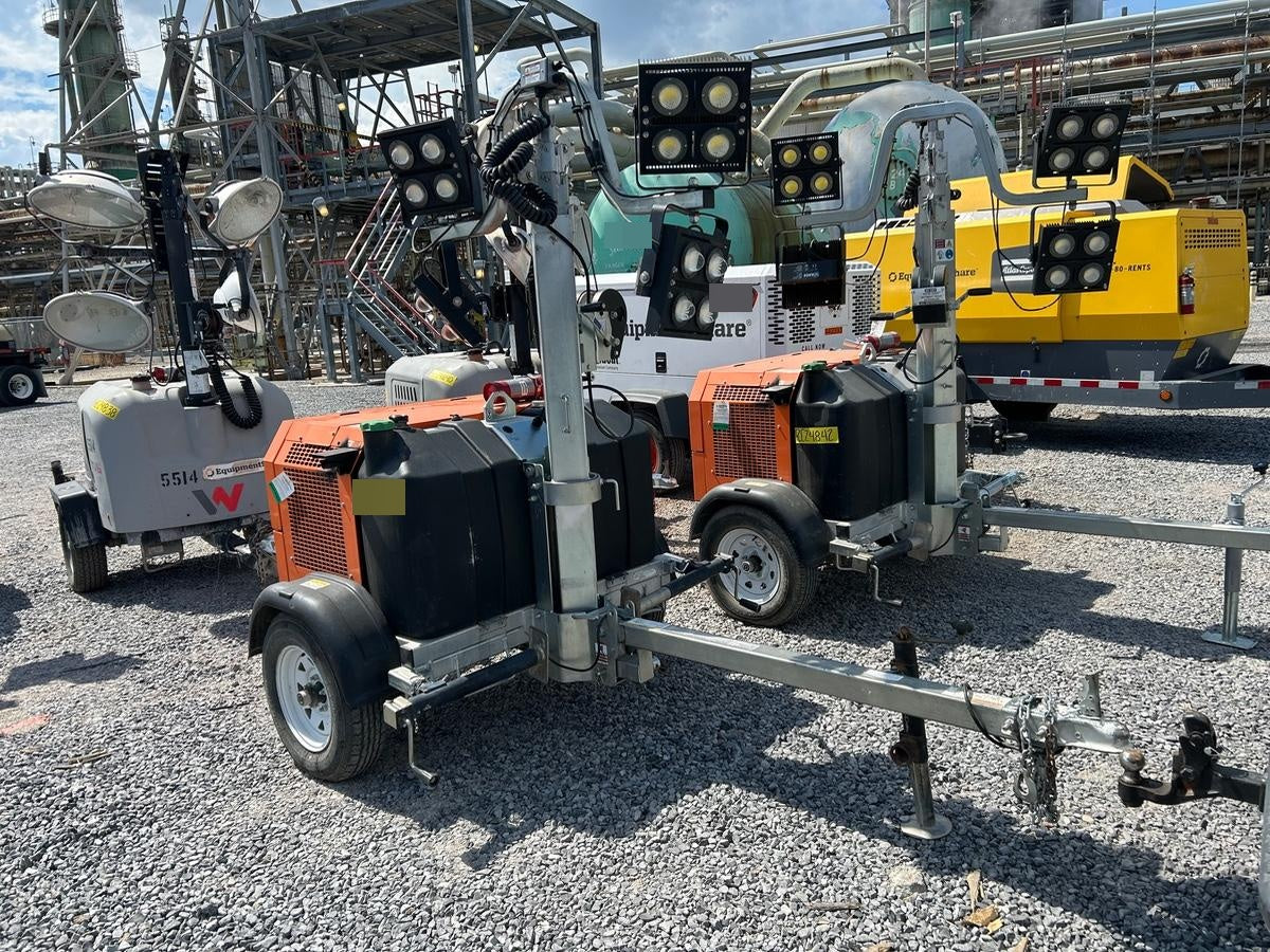 2023 Wanco WLTT-4MM4K Diesel, Deep Sea Controller, Shore Power Plug, Auto Start, (4) 350W LED Floodlights, 4kW Generator, 60 Gal Fuel Tank, 2" Ball, T3