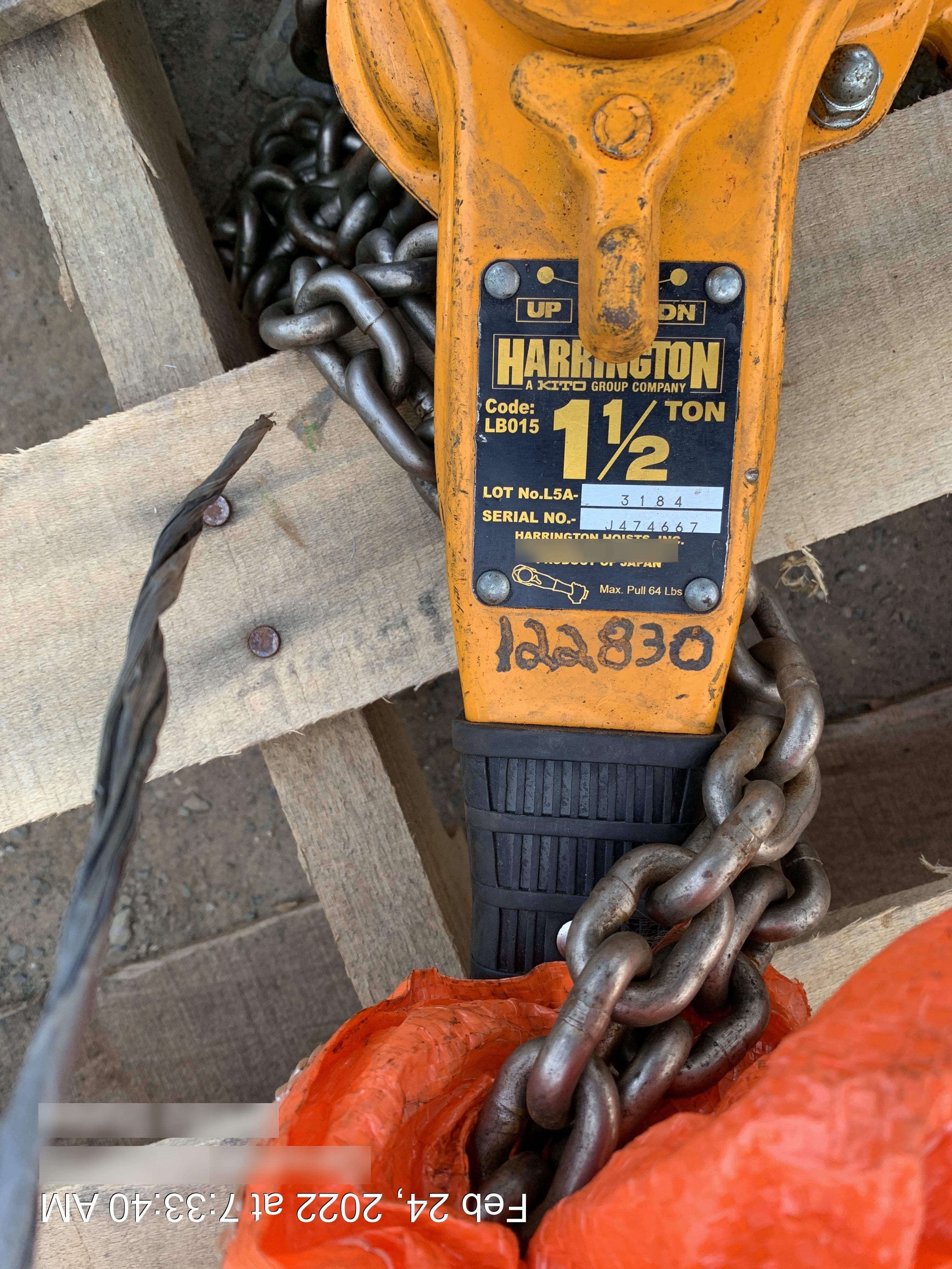 2020 HARRINGTON L5LB015-20