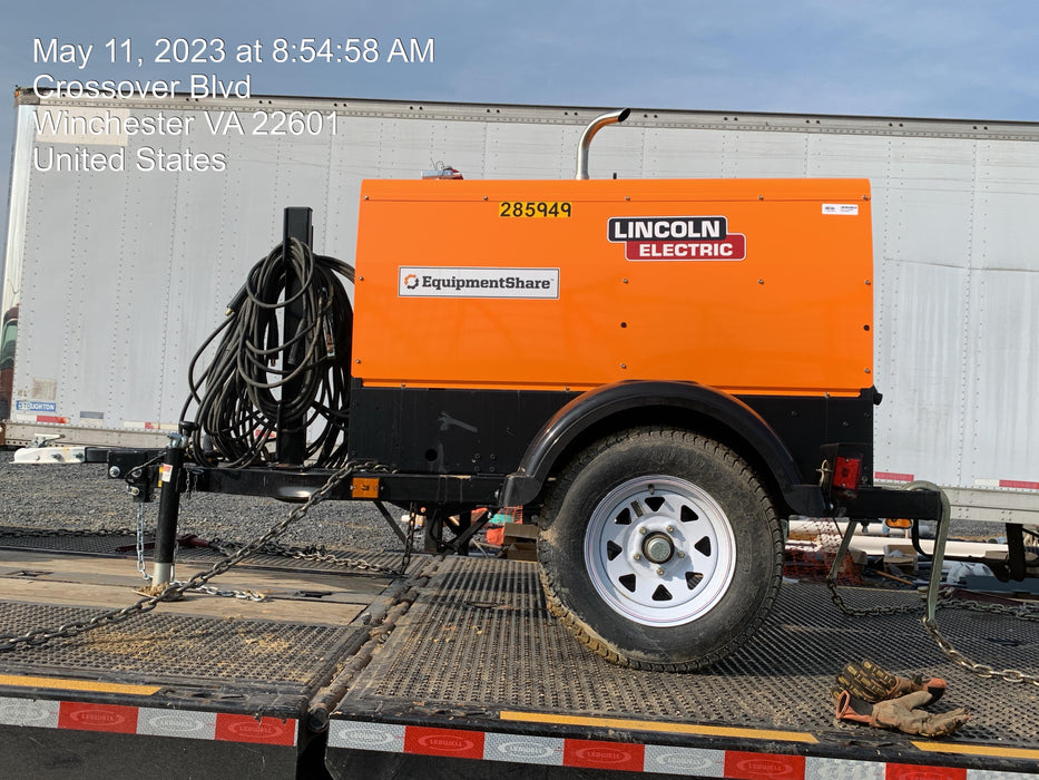 2022 Lincoln Electric LE400 Kubota V1505, Trlr, Cable Rack, Light Kit, ES Decals, T3