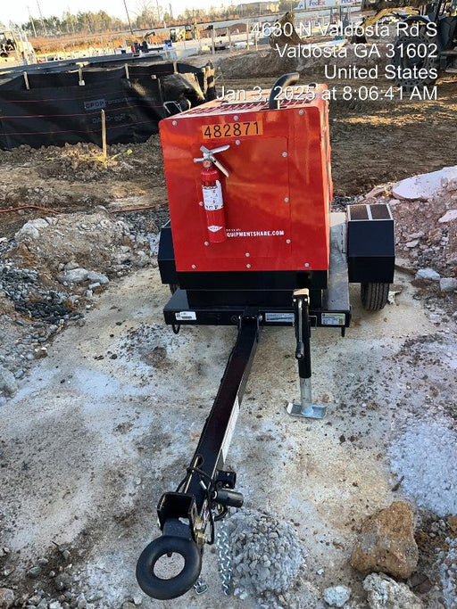 2024 Shindaiwa DGW400DML Kubota D902 Engine, 23 HP, Dual Op Welder, Wire, Arc, Droop Stick, Tig, and CC Stick Functionality, Simulphase, 3 Phase and 1 Phase Gen Output, Single Axle NB Trlr, Slr Trckl Chrg 12V 12W, Fire Ext, T3