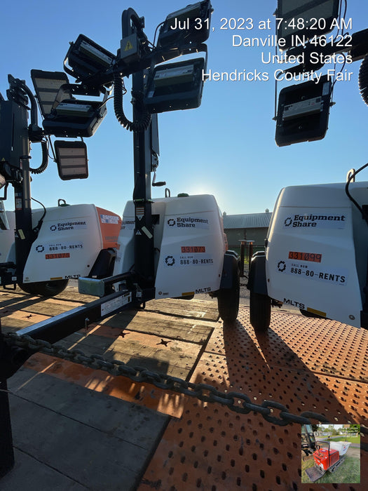 2023 Generac MLT2 Diesel, Flex Switch 120V Input, Powerzone Controller, (4) 320W LED Lights, 4kW Generator, 39.9 Gal Fuel Tank, 2" Ball, T3