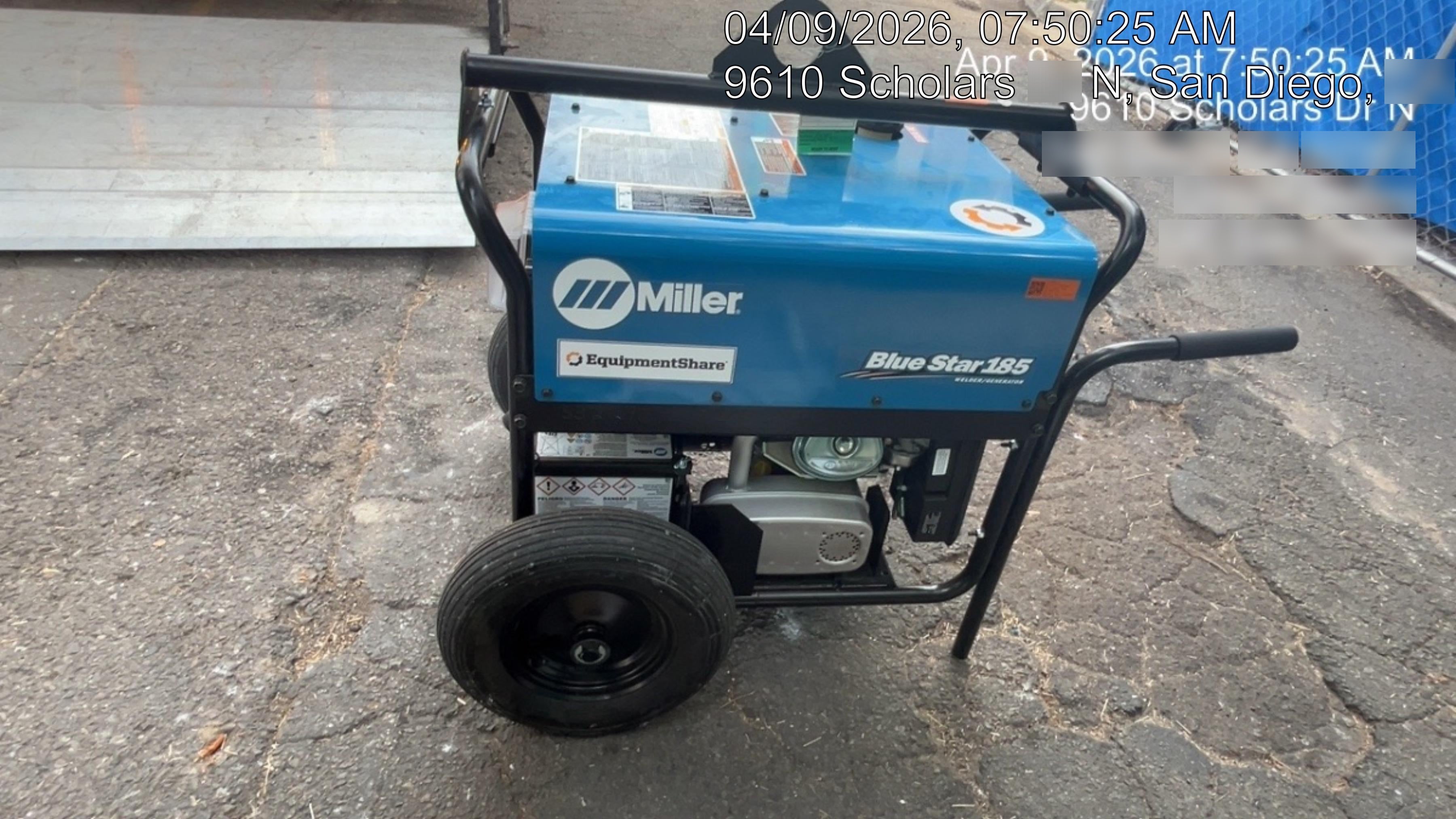 2025 MILLER ELECTRIC Blue Star 185