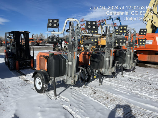 2023 Wanco WLTT-4MM4K Diesel, Deep Sea Controller, Shore Power Plug, Auto Start, (4) 350W LED Floodlights, 4kW Generator, 60 Gal Fuel Tank, 2" Ball, T3