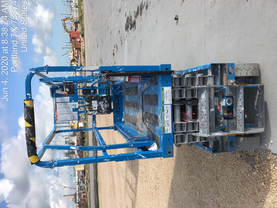 2019 Genie GS-1930 Fixed rails with chain Entry