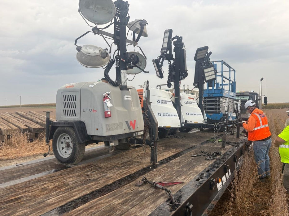 2019 Wacker Neuson LTV6L-MH Wacker Neuson LTV6L Mobile Light Tower w/Fuel Level Sensor Installed