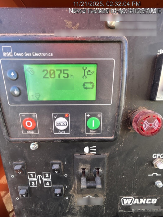 2024 Wanco WLTT-4MM4K Diesel, Deep Sea Controller, Shore Power Plug, Auto Start, (4) 350W LED Floodlights, 4kW Generator, 60 Gal Fuel Tank, 2" Ball, T3