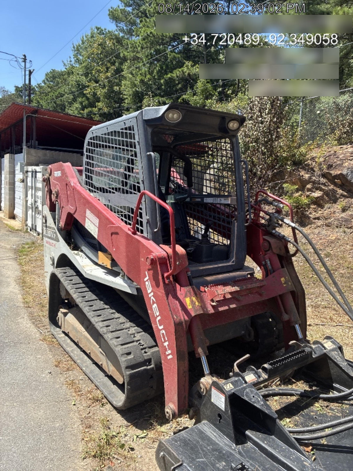 2019 TAKEUCHI TL10