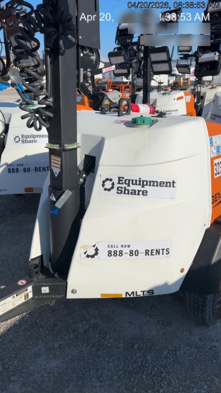 2023 Generac MLT2 Diesel, Flex Switch 120V Input, Powerzone Controller, (4) 320W LED Lights, 4kW Generator, 39.9 Gal Fuel Tank, 2" Ball, T3