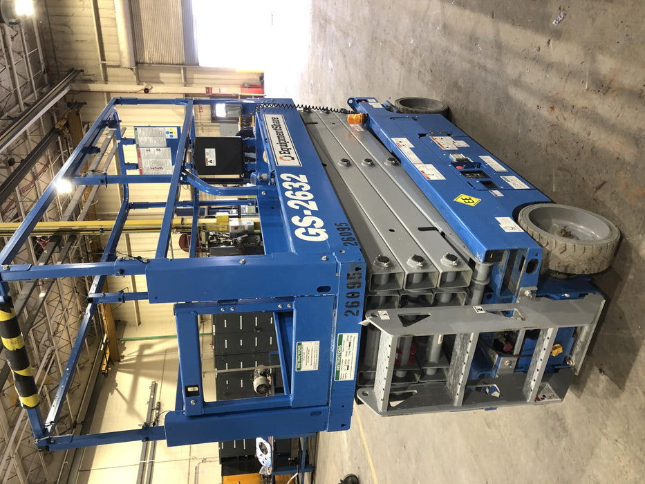 2019 Genie GS-2632 Folding Rails, Swing Gate, EE Rated