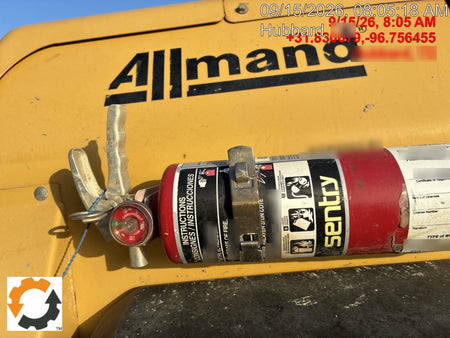 2022 Allmand NLV3GR (4) LED Light Fixture 350W, 23' Vertical Mast, 3kW Prime, Towable, Deep Sea L401, Leveling Jacks, Yanmar T4F 5.8hp