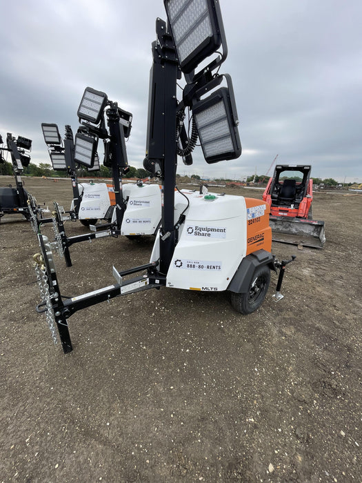 2023 Generac MLT2 Diesel, Flex Switch 120V Input, Powerzone Controller, (4) 320W LED Lights, 4kW Generator, 39.9 Gal Fuel Tank, 2" Ball, T3