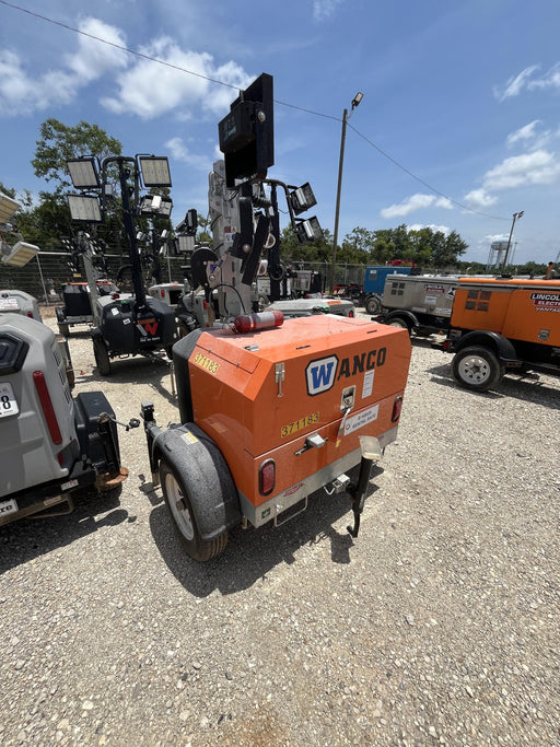 2023 Wanco WLTT-4MM4K Diesel, Deep Sea Controller, Shore Power Plug, Auto Start, (4) 350W LED Floodlights, 4kW Generator, 60 Gal Fuel Tank, 2" Ball, T3