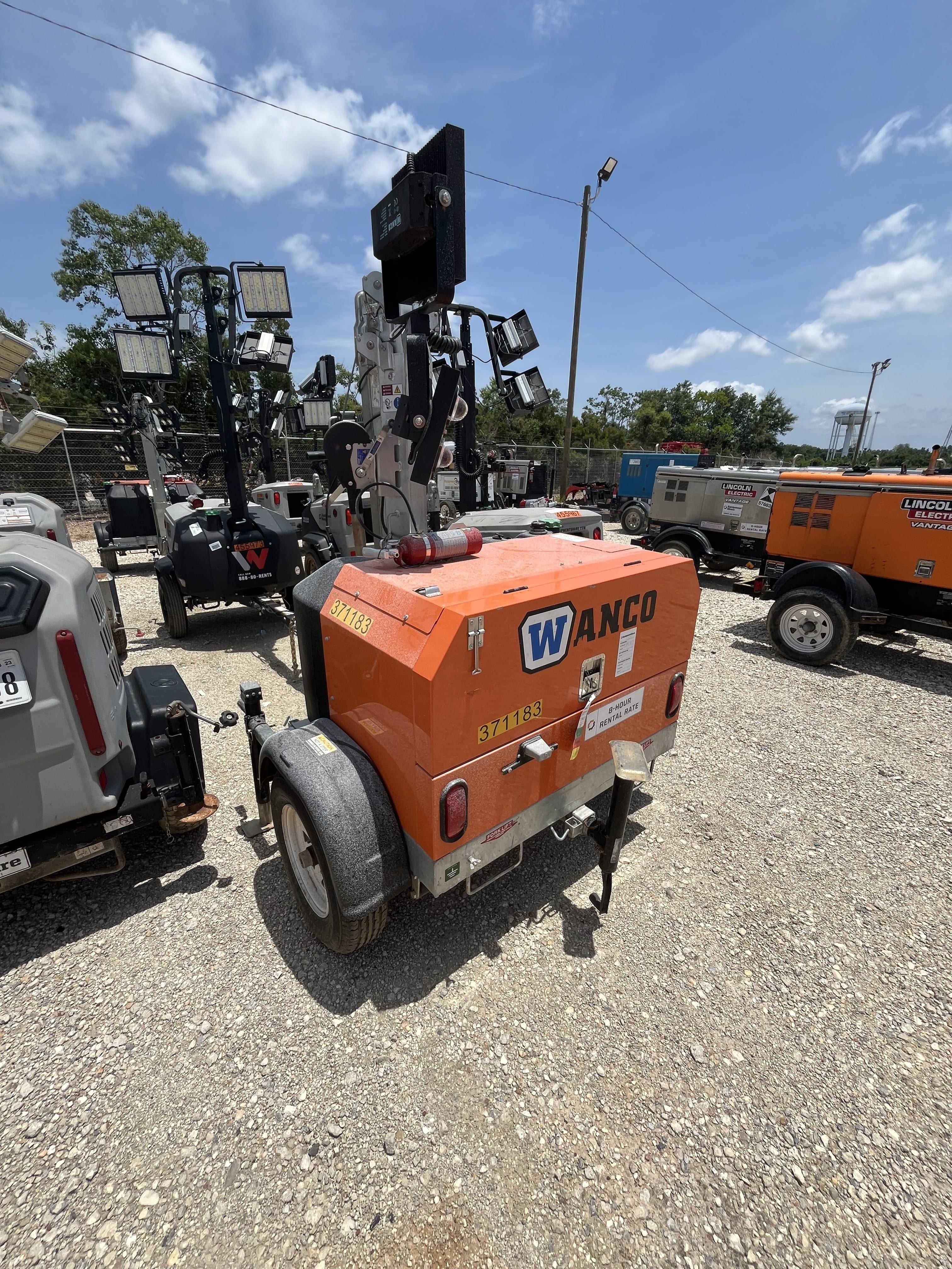 2023 Wanco WLTT-4MM4K Diesel, Deep Sea Controller, Shore Power Plug, Auto Start, (4) 350W LED Floodlights, 4kW Generator, 60 Gal Fuel Tank, 2" Ball, T3