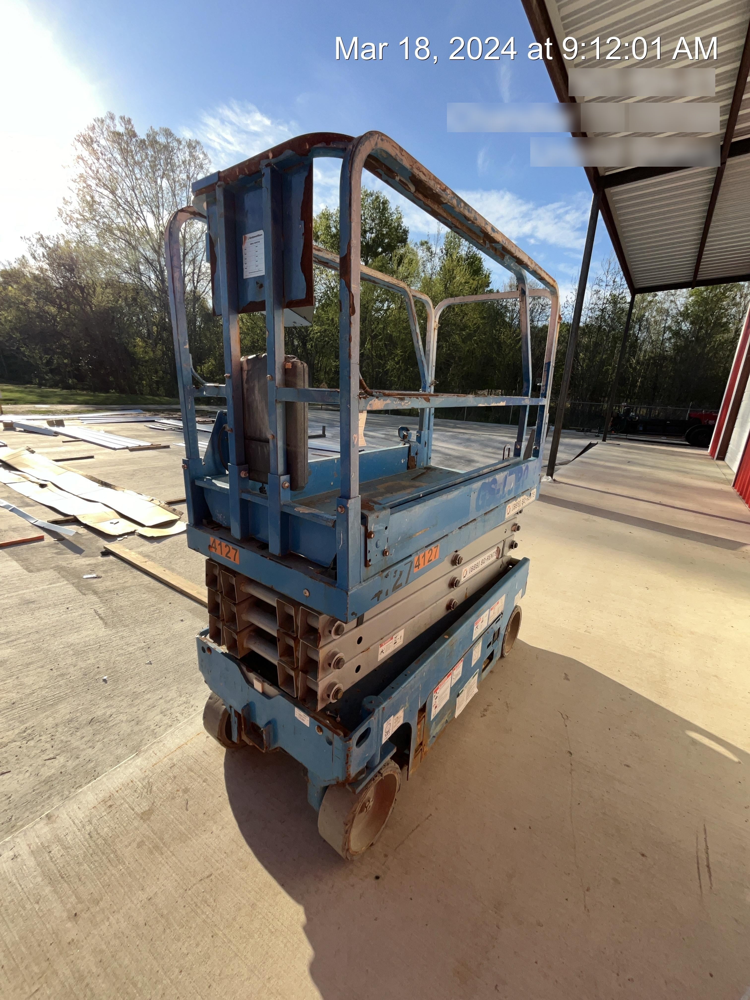 2017 Genie GS-1930 Genie GS1930 Scissor Lift