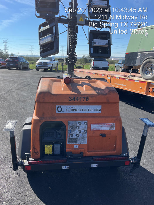 2023 Generac MLT2 Diesel, Flex Switch 120V Input, Powerzone Controller, (4) 320W LED Lights, 4kW Generator, 39.9 Gal Fuel Tank, 2" Ball, T3