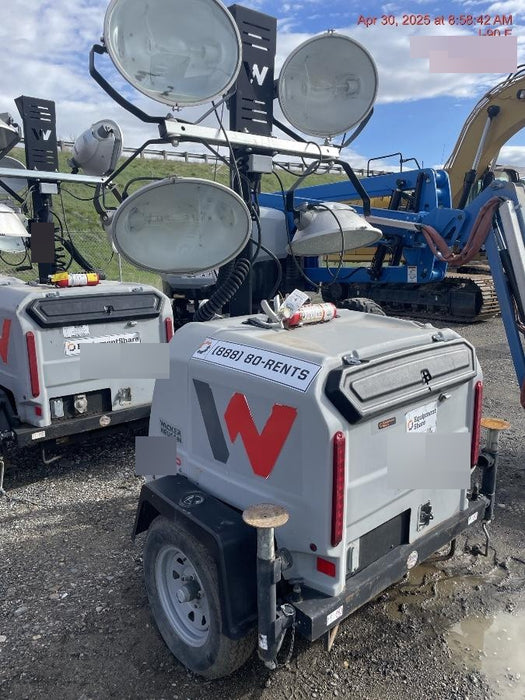 2018 Wacker Neuson LTV6L-MH Wacker Neuson LTV6L Mobile Light Tower w/Fuel Level Sensor Installed