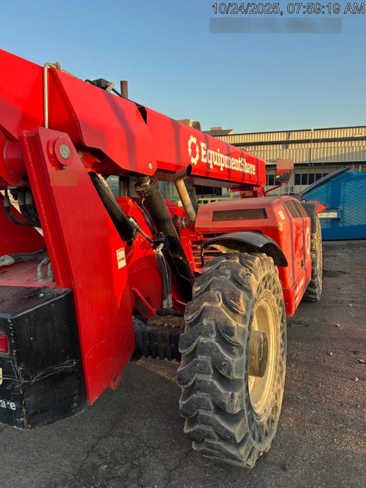 2020 Manitou MTA12055SER3 Cab/Heat/Air, Solid Tires, Amber Strobe, Lift Hook w/66" Carriage, 60" Forks