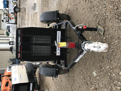 2019 Lincoln Electric Vantage 322 Welder Ready-Pak 3, Two wheel trailer, Fender and Light kit, Cable Rack