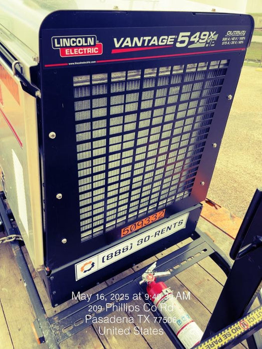 2025 LINCOLN ELECTRIC Vantage 549X