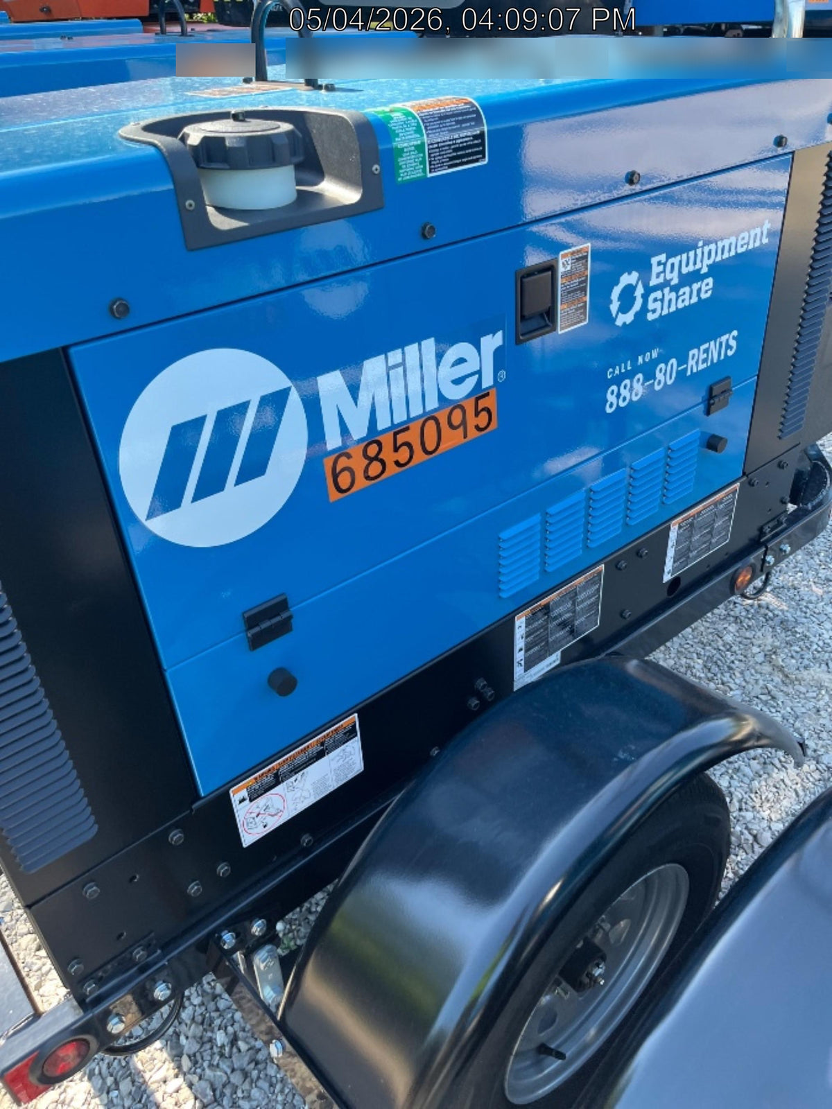 2026 MILLER ELECTRIC BIG BLUE 400