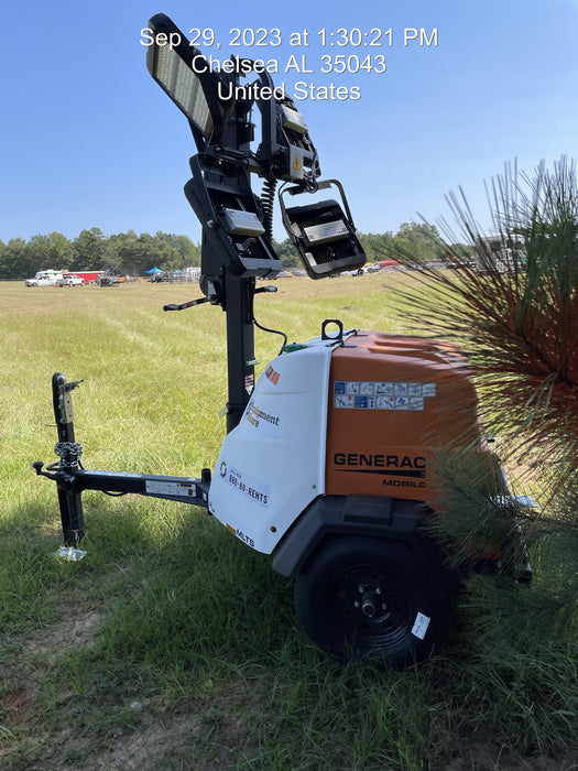 2023 Generac MLT2 Diesel, Flex Switch 120V Input, Powerzone Controller, (4) 320W LED Lights, 4kW Generator, 39.9 Gal Fuel Tank, 2" Ball, T3