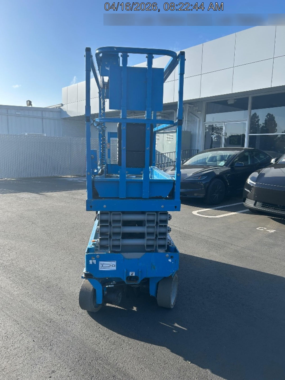2020 Genie GS-1930 Solid Non Marking Tires, Beacon, Folding rails with half height swing gate, 800W Inverter