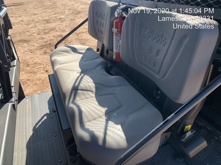 Kubota RTV-X1140W-H Canopy, 4-Seater, Diesel, Windshield Acrylic Clear, LED Strobe, Backup Alarm