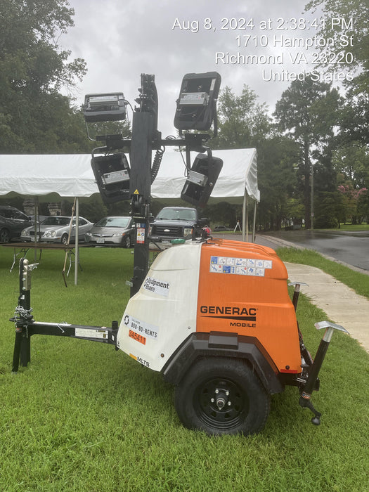 2023 Generac MLT2 Diesel, Flex Switch 120V Input, Powerzone Controller, (4) 320W LED Lights, 4kW Generator, 39.9 Gal Fuel Tank, 2" Ball, T3
