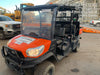 2022 Kubota RTV-X1140W-H Plastic Canopy, Windshield Acrylic Clear, LED Strobe Light, Wire Harness Kit, Back up Alarm