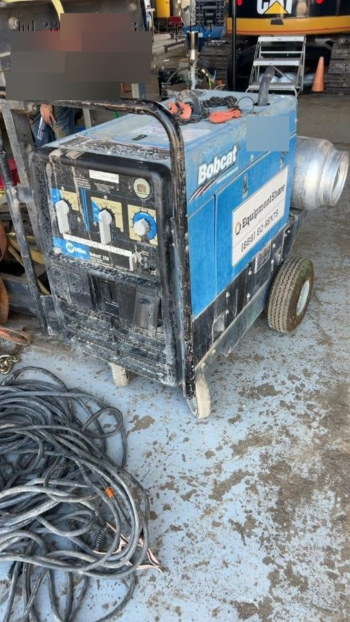 2019 Miller Electric BOBCAT 250 LP/Propane, Running Gear, Tank Bracket, Hose