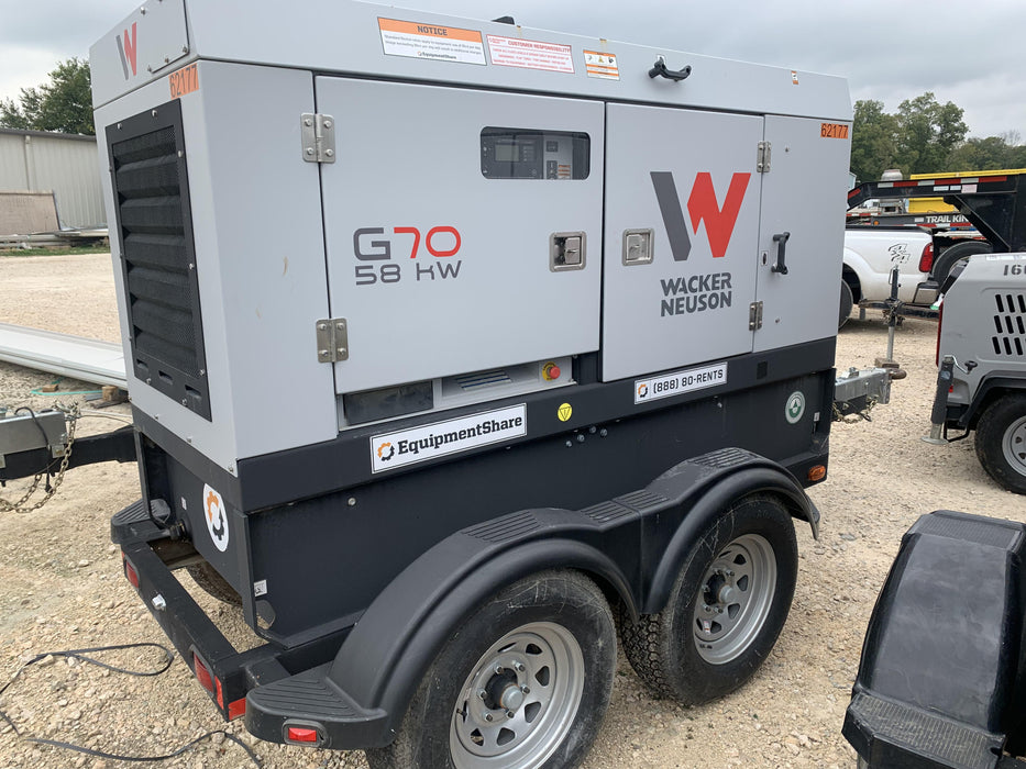 2020 WACKER NEUSON G70