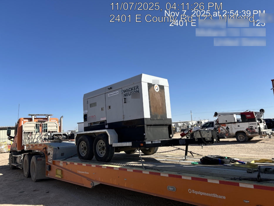 2019 WACKER NEUSON G130