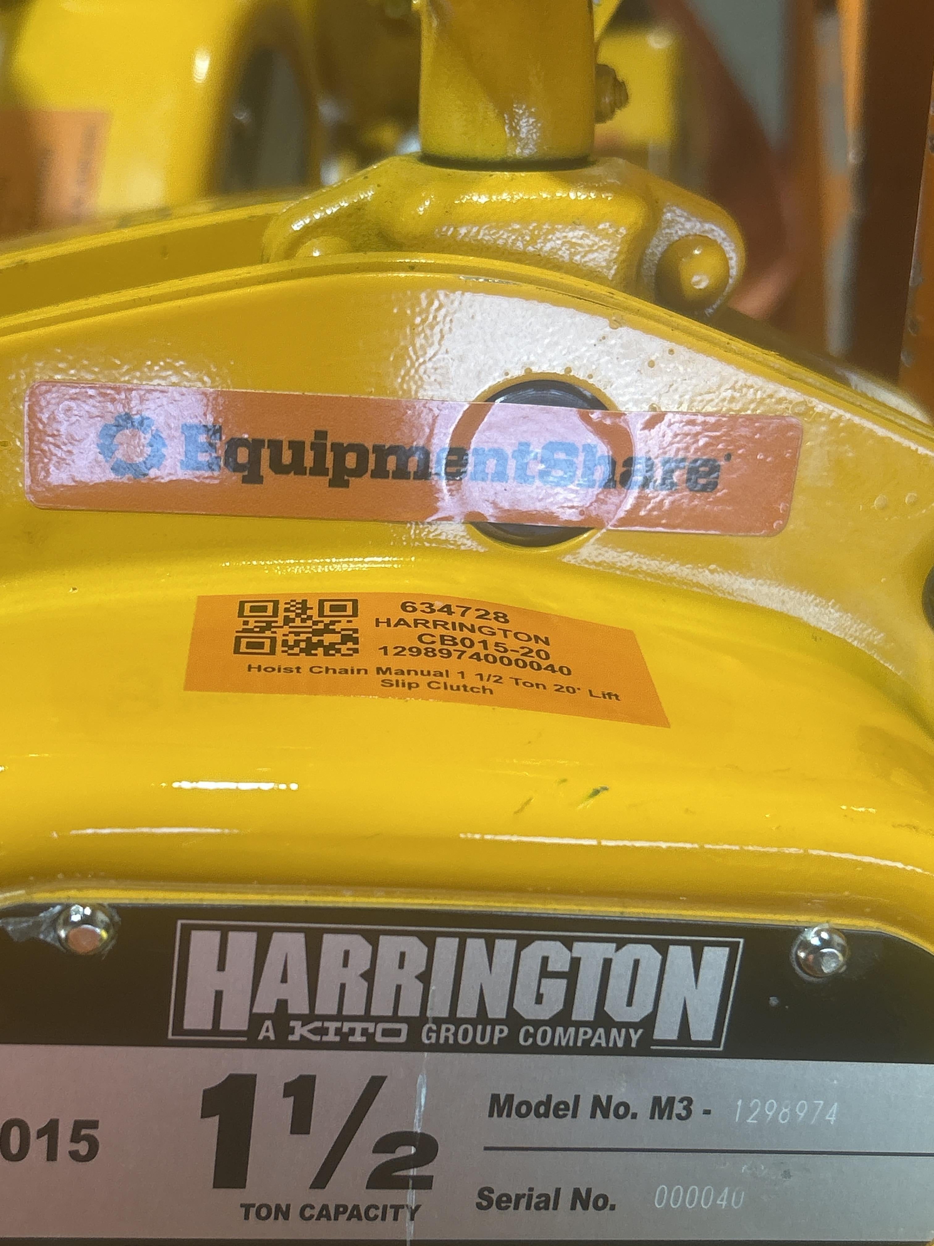 2026 HARRINGTON CB015-20