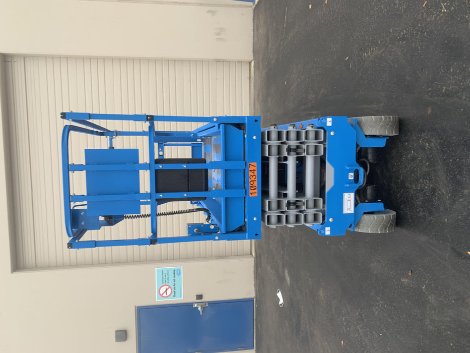 2020 Genie GS-2632 Solid NM Tires, Folding Rails with Half-Height Swing Gate, Beacon, 800W Invertor