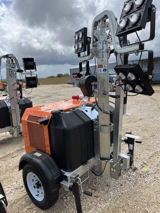 2024 Wanco WLTT-4MM4K Diesel, Deep Sea Controller, Shore Power Plug, Auto Start, (4) 350W LED Floodlights, 4kW Generator, 60 Gal Fuel Tank, 2" Ball, T3