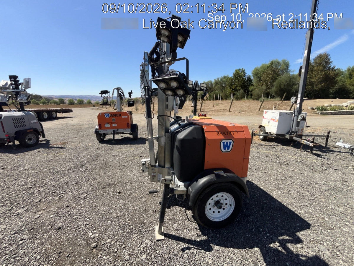 2024 Wanco WLTT-4MM4K Diesel, Deep Sea Controller, Shore Power Plug, Auto Start, (4) 350W LED Floodlights, 4kW Generator, 60 Gal Fuel Tank, 2" Ball, T3