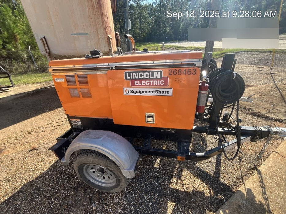 2022 Lincoln Electric LE400 Kubota V1505, Trlr, Cable Rack, Light Kit, ES Decals, T3