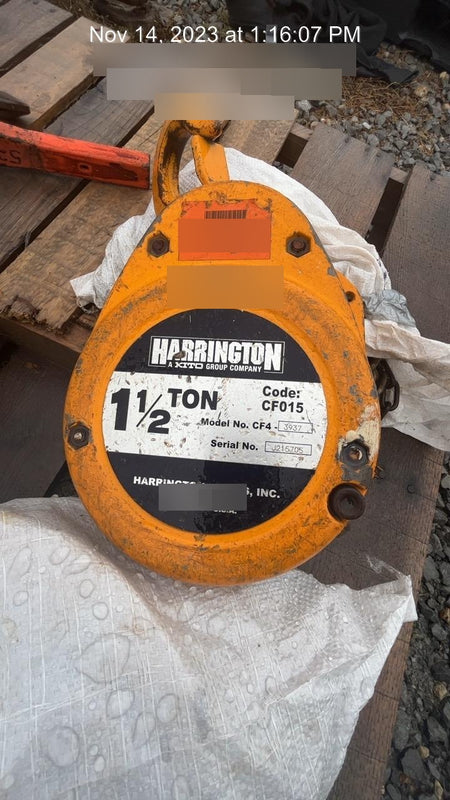2020 HARRINGTON CF015-20