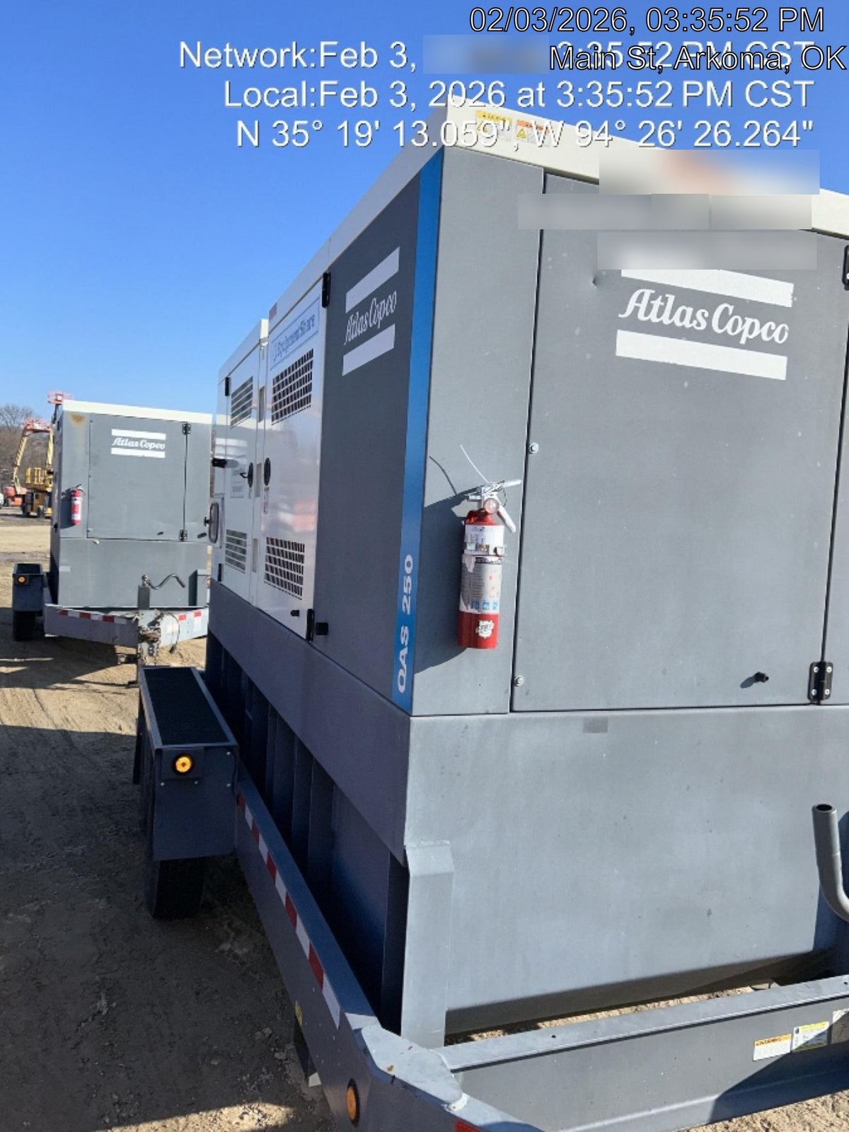2020 ATLAS COPCO QAS250