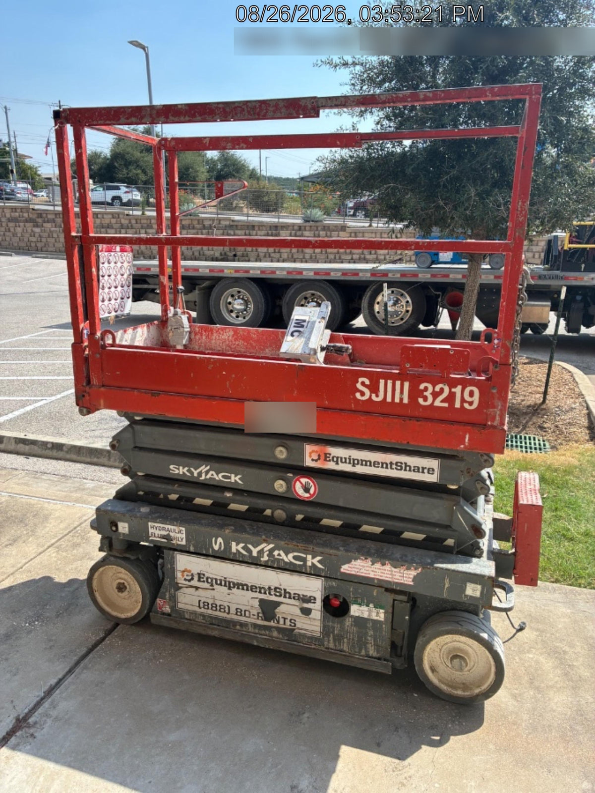 2019 Skyjack SJIII-3219 Standard w/Trojan Batteries