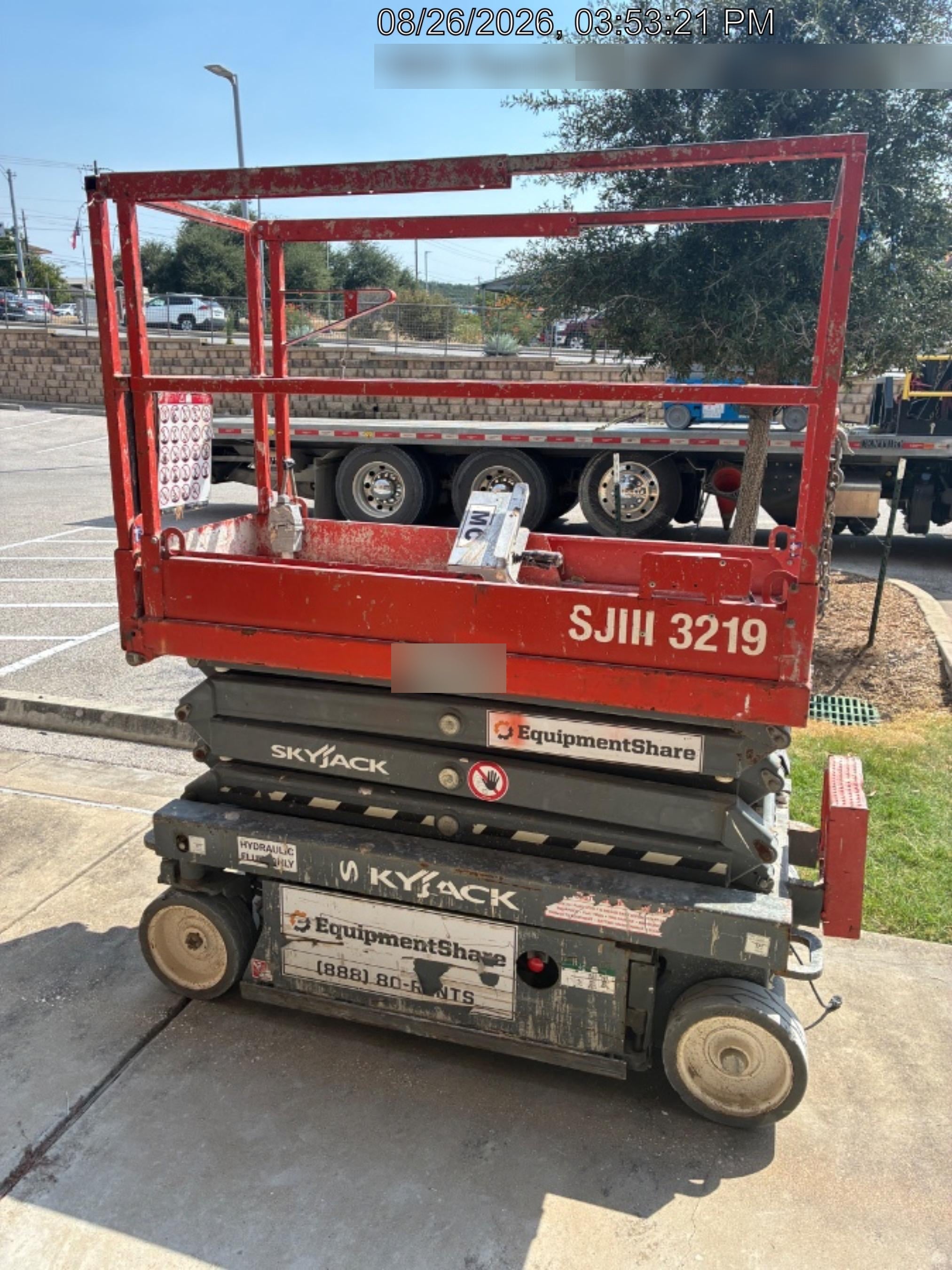 2019 Skyjack SJIII-3219 Standard w/Trojan Batteries
