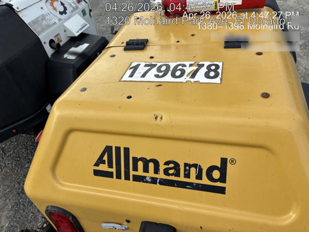 Allmand NLV3GR (4) LED Light Fixture 350W, 23' Vertical Mast, 3kW Prime, Towable, Deep Sea L401, Leveling Jacks, Yanmar T4F 5.8hp