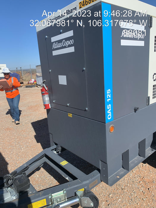 2022 ATLAS COPCO QAS 125