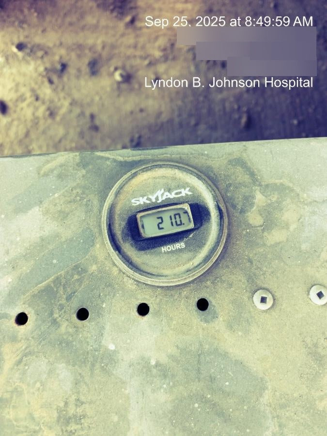 2019 Skyjack SJIII-3219 Standard Options, Trojan Batteries
