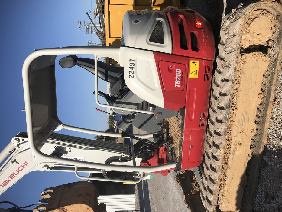 2019 TAKEUCHI TB260